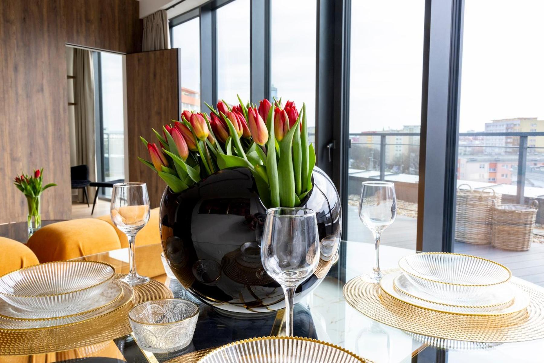 Kaleo Apartments - Hanza Tower 슈체친 외부 사진
